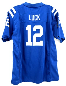 Indianapolis Colts Andrew Luck Nike On-Field Blue football Jersey Youth XL - Picture 1 of 10