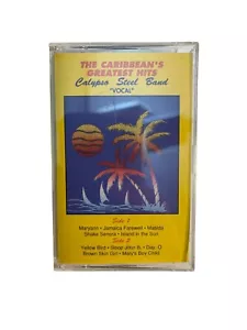 Calypso Steel Band - The Caribbean's Greatest Hits Cassette Tape 1989 - Picture 1 of 3