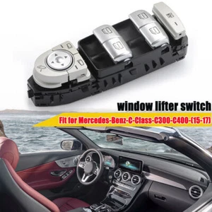 Front Left Master Power Window Switch 2229056800 For Mercedes Benz C300 GLC300 - Picture 1 of 11