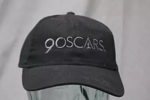 Academy Awards 90th Oscars 2018 Ball Cap Hat embroidered SpellOut Black Strapbac - Picture 1 of 15