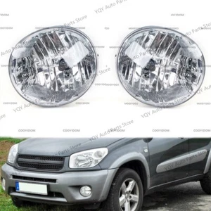 1 Pair For Toyota RAV4 2004-2005 Front Bumper Fog Light clear lens with bulb - Foto 1 di 10