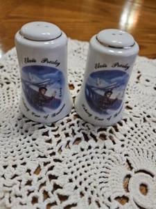 Elvis salt and pepper shakers set of ceramic shakers - Picture 1 of 5