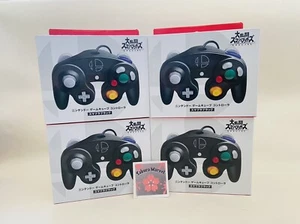 Nintendo Official Gamecube Controller Super Smash Bros Edition Black New Japan - Picture 1 of 34
