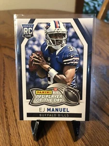 2013 Panini Player of the Day Football #R1 EJ Manuel RC - Picture 1 of 2
