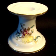 Meissen Porzellan Kerzenhalter Dekor Orchidee / CP 111