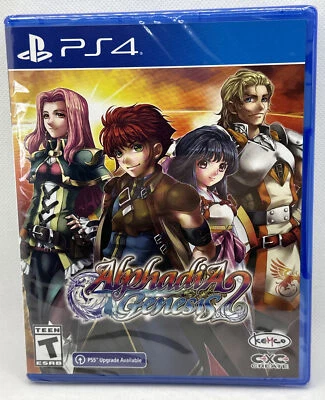 Alphadia Genesis 2 PS4 Limited Run Games #455 PlayStation w/ Card New & Sealed - Image 1 of 2