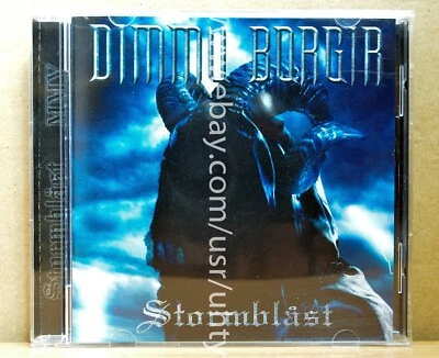 DIMMU BORGIR STORMBLAST RARE UKR ORIGINAL ROCK BLACK METAL CD Foto 1 de 2