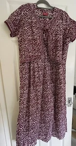 Maternity Nursing Gown Maxi Dress - Picture 1 of 3