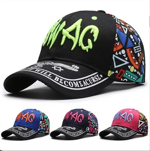 Cappello camionista moda regolabile "SWAG" baseball esterno sport cappello per adulti bambini - Foto 1 di 7