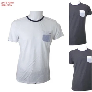 t shirt da uomo maglia maglietta a manica corta girocollo in cotone m xl bianca - Picture 1 of 2