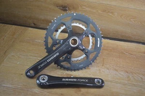 Sram Force Carbon Fiber 10 Speed 172.5 Crank Arms 130BCDN + FSA CHAINRING - Picture 1 of 23