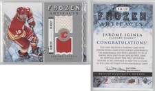 2012-13 Upper Deck Artifacts Frozen Blue Jersey/Jersey Jarome Iginla #FA-JI HOF