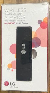 LG ~ AN-WF100 ~ Wireless Adapter ONLY for LG Wi-Fi Ready TV ~ Package Damage - Picture 1 of 5