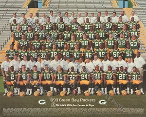 1999 GREEN BAY PACKERS NFL FOOTBALL TEAM 8X10 PHOTO - Picture 1 of 1