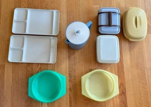Vintage Tupperware Mixed Lot 13 Pieces - Picture 1 of 9