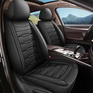 Front&Rear pu leather Car 5-Seat Covers Full Set for Chevrolet Equinox 2011-2024 - Picture 1 of 7