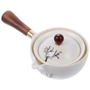 Ceramiczny uchwyt boczny dzbanek Pour Japoński czajnik Chiński Mini