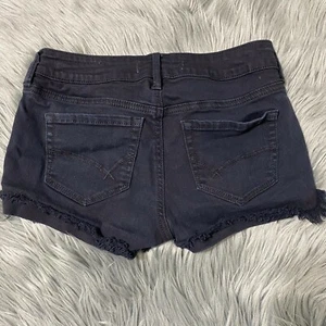 Short da donna neri Bullhead Denim Co. taglia 1 denim 98% cotone #1321 - Foto 1 di 7