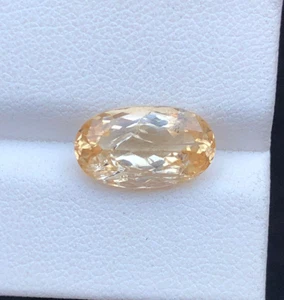 5.9 ct Faceted Katlang Topaz Loose Gemstone From Pakistan - Picture 1 of 8
