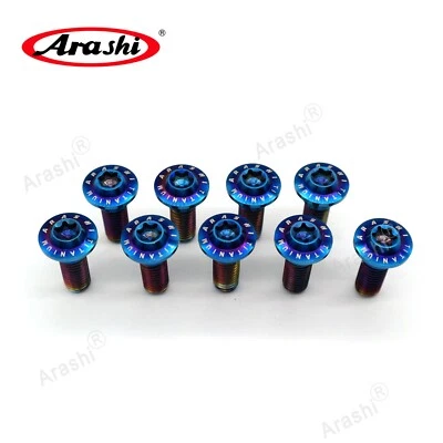 Parafusos de montagem em disco de freio dianteiro traseiro parafusos para Suzuki GSF600S Bandit 2000-2004 - Imagem 1 de 4