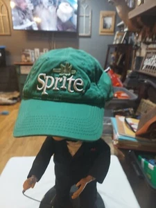 Vintage Sprite Coca Cola Baseball Cap Hat Embroidered - Picture 1 of 4