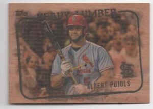 2023 Topps Heavy Lumber Albert Pujols St. Louis Cardinals #HL-40