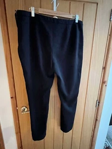 PLANET BLACK TROUSERS APPROX SIZE 16/18 PREOWNED SEE DESCRIPTION – - Picture 1 of 5