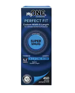 My One Super Snug Condoms - Pack of 10 - Picture 1 of 4
