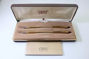 Vintage Cross Classic Century No. 4501 Ballpoint & Mechanical Pencil, Cased - Picture 1 of 6