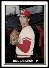 1982 TCMA Waterbury Reds Bill Landrum Waterbury Reds #1