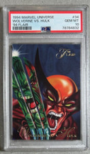 1994 Flair Marvel Universe Wolverine Vs. Hulk PSA 10 Newly Graded