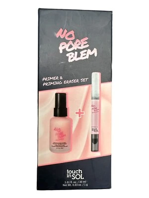 Touch In SOL No Pore blem Primer Exp 09/2024-1.01 Oz no eraser NEW IN BOX - Image 1 of 3