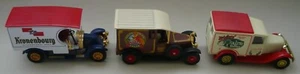 MATCHBOX MODELS OF YESTERYEAR FORD MODEL A, TALBOT & RENAULT VANS - Picture 1 of 7
