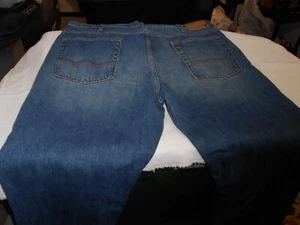 Hombre AMERICAN EAGLE CLÁSICO CORTE BOTA 5 BOLSILLOS Azul Denim Jeans 39 x 30 (Real) - Imagen 1 de 5