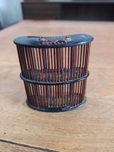 Chinese Bamboo Double Cricket Pocket Cage - Picture 1 of 7