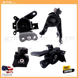 Engine Motor Trans Mount Set 4pc For 2009-2018 Toyota Corolla 1.8L - Bild 1 von 6
