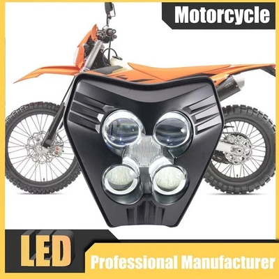 Faros LED DRL para KTM Enduro 2024 - 2025 250 350 450 500 EXC-F SEIS DÍAS Foto 1 de 4