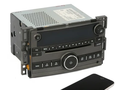 CD de radio AM FM Chevrolet 2009-11 HHR con actualización auxiliar y Bluetooth 20919522 Opt US8 Foto 1 de 4