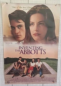 Original Inventing The Abbotts Movie Poster 40"X 27" Liv Tyler Phoenix  - Picture 1 of 12