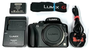 Panasonic LUMIX DMC-G3 Black Camera Body **1007 shots** Excellent/Boxed #1196 - Picture 1 of 14