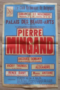 Pierre MINGAND Show Palais des Beaux-Arts de Brüssel Belgien 50er Jahre - Bild 1 von 7