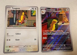 Pokemon Juego de Cartas Coleccionables Gumshoos 153/132 Ilustración Raro Pokemon Mega Evolución (INGLÉS) - Imagen 1 de 3