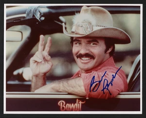 BURT REYNOLDS Smokey And The Bandit Signed Autograph 8 x 10 Photo - BAS not PSA - Picture 1 of 2