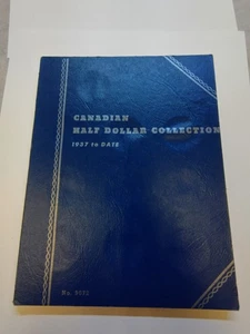 Whitman #9072 Canadian Half Dollars 1937 to date #2 Coin Folder - Picture 1 of 3