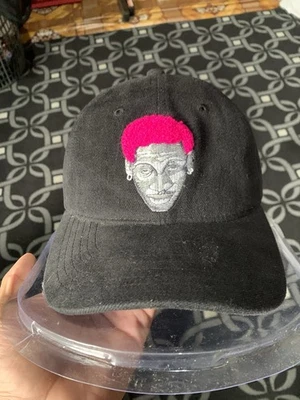 Vintage Dennis Rodman Hat Nike Pink  Hair 90s Rare Adjustable Cap Bulls - Image 1 of 3