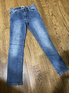 Run Girls Jeans Straight Leg 12 Size Adjustable Waist - Picture 1 of 7