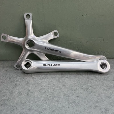 MINT! 1995 Shimano Dura-Ace FC-7410 172.5mm Crankset Crank Arms 130 BCD Japan - Image 1 of 4