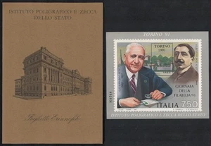 ITALIEN 1991 Tag der Philatelie, Zettel Erinnofilo postfrisch ** - Bild 1 von 1