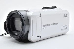 JVC Everio GZ-R400 White Camcorder Video Camera Full HD 40x Zoom Exc+++ - Picture 1 of 24