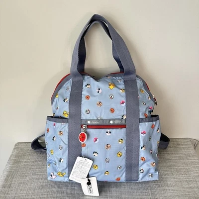 Lesportsac Pokemon Double Trouble Backpack Travel Bag NWT  - Image 1 of 4